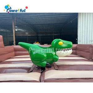Nouveau design de jeu de taureau mécanique gonflable, machine à chevaucher dinosaure Tyrannosaurus Rex, taureau mécanique gonflable - Product Image 5