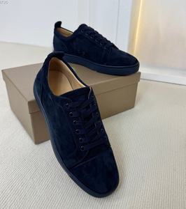 Chaussures de marche rétro pour hommes et femmes, design tendance de haute qualité, antidérapantes et respirantes, semelles rouges, vente en gros. - Product Image 5