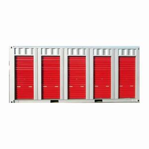 Contenedor de Almacenamiento con Puerta Enrollable de 40 pies y 8 Puertas de Polímero para Uso en Hospitales y Parques, Contenedores de Carga Seca - Product Image 3