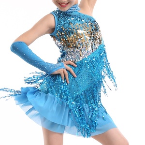 Bestdance Sparkling Sequin Senza Maniche Aderente Elastico Mini <span class=keywords><strong>Vestito</strong></span> Da Partito della ragazza - Product Image 4