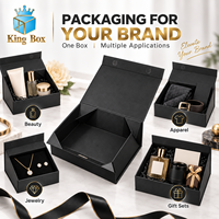 Boîte cadeau magnétique en carton pliable personnalisée en gros avec insert pour articles de mode et cadeaux de détail