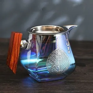 Manufacturers Customized High Quality glass brewing tea cup tea infuser mug