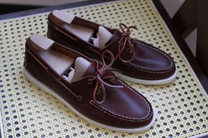 Nuevos mocasines japoneses británicos Retro hechos a mano de cuero de grano completo para vacaciones de primavera y verano, zapatos náuticos informales para hombres - Product Image 6