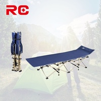 Cama de Campaña Plegable Impermeable, Silla Reclinable Resistente para Exteriores con 10 Patas de Soporte, Bolsa de Transporte Portátil y Mecanismo de Plegado Rápido