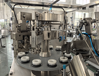 Machine de remplissage et de scellage automatique de tubes en aluminium avec pompe pour applications chimiques, liquides visqueux et pâtes, multi-tension, faible pression