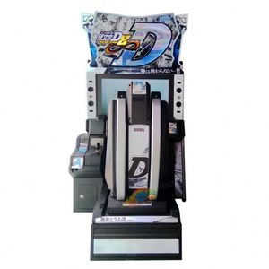 Machine de jeu de course automobile en métal, double joueur, filaire, équipement de simulation de conduite pour divertissement en lieux de loisirs - Product Image 3