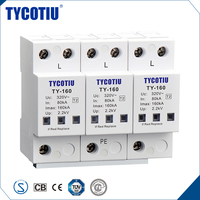 TYCOTIU TY-160 320 1 + 1 T2 type 2 dispositif de protection contre les surtensions du système d'alimentation dispositif de protection contre les surtensions 400v protecteur de tension nominale