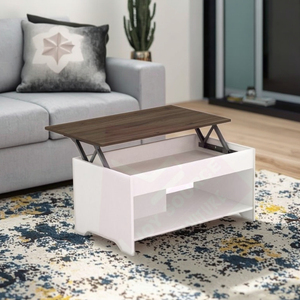 Modern Adjustable <strong>Lift</strong> up Top <strong>Coffee</strong> <strong>Table</strong> with Storage for Home or Hotel New Wooden Panel <strong>Coffee</strong> Bar Furniture - Product Image 4