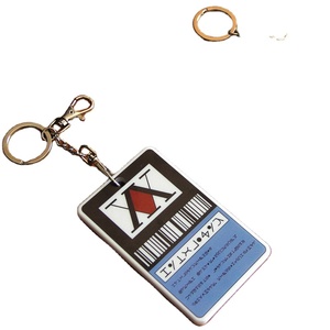 Porta Tarjetas de PVC de Alta Calidad de 2 Colores con Diseño de <span class=keywords><strong>Hunter</strong></span> X <span class=keywords><strong>Hunter</strong></span>, Llavero como Regalo Promocional para Estudiantes y Cosplay - Product Image 1