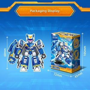 Card Fighter 3 Bloques de Construcción Nivel Celestial Ola 2 Rey Relámpago Deslumbrante Figura Transformable de Bloques Caja Sorpresa Regalo de Cumpleaños - Product Image 5