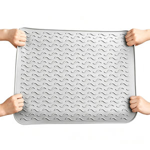 Heat Insulation <b>Mats</b> Draining <b>Mats</b> Kitchen Protective <b>Silicone</b> <b>Mats</b> Countertop <b>Mats</b> and Non-slip Cutting Board <b>Mats</b> - Product Image 5