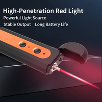 HY-55 Penguji Kabel Serat Optik VFL 10KM 650nm Pencari Kesalahan Visual Pena Serat Laser Adaptor Universal 2.5Mm