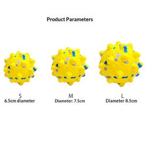 Nuevo Juguete para Mascotas Tipo ETPU, Pelota de Palomitas de Maíz Altamente Elástica, Juguete Interactivo que Ayuda a los Perros a Masticar y Limpiar los Dientes y las Encías - Product Image 2