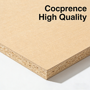 Panneau MDF uni sur mesure 2440*1220*6mm, design moderne, placage bois naturel, feuille MDF résistante à l'humidité, normes E1 et faibles émissions de formaldéhyde - Product Image 2