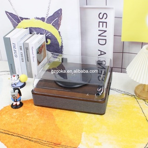 GOKA Máy Ghi Âm Bluetooth Mô Hình Máy Ghi Âm Máy Ghi Âm Răng Xanh Máy Ghi Âm Vinyl Có Nắp Che Bụi - Product Image 5