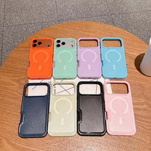 Ốp lưng điện thoại từ tính IVYMAX, chất liệu PC cứng, mới, dành cho <span class=keywords><strong>iPhone</strong></span> 17 Pro Max, bề mặt mờ, hỗ trợ sạc không dây, phụ kiện điện thoại di động - Product Image 2