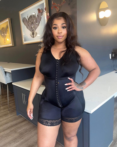 Faja Postquirúrgica Básica de Soporte Medio con Tirantes Ajustables para Modelar el Cuerpo - Product Image 1