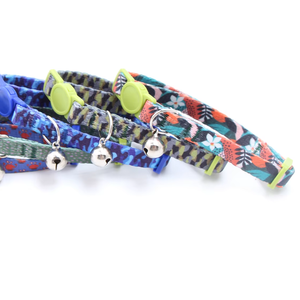 Manufacturer OEM ODM Custom Logo Pattern Polyester Nylon Soft Adjustable <strong>Dog</strong> <strong>Training</strong> <strong>Collar</strong> Perro Custom Cat <strong>Dog</strong> Pet <strong>Collars</strong> - Product Image 1