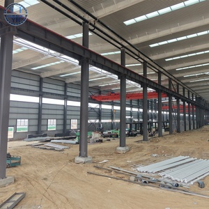 Estructura de Acero Prefabricada Moderna para Uso en Fábricas, Almacenes y Talleres - Marca YUHUI con 5 Años de Garantía - Product Image 6