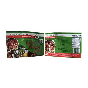 Finition brillante papier d'aluminium Doypack support pochette à fermeture éclair barrière en plastique Snack alimentaire sac aliments congelés chili poudre Mylar sac de rangement - Product Image 3