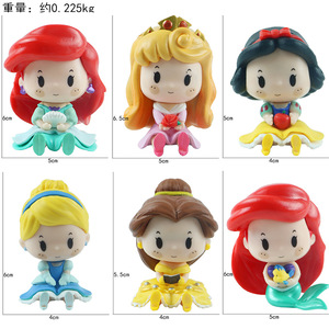 HY Venta al por Mayor Muñeca de la Serie Princesa Linda Versión Q de Calidad Mágica, Set de Figuras de Acción de Anime de <span class=keywords><strong>Cenicienta</strong></span> - Product Image 3