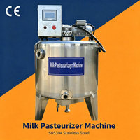 Cuve de pasteurisation de lait de haute qualité 1000L 500L 200 Litres – Cuve de pasteurisation de lait
