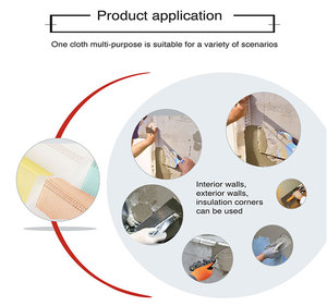 Chống gỉ wallboard sợi thủy tinh lưới kim loại PVC gó<span class=keywords><strong>c</strong></span> hạt - Product Image 3