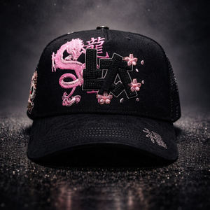 Gorras de Béisbol Personalizadas de 5 Paneles con Visera Curva, de Gamuza, Estilo Deportivo, con Logotipo Bordado de <span class=keywords><strong>los</strong></span> <span class=keywords><strong>Dodgers</strong></span> de <span class=keywords><strong>Los</strong></span> Ángeles - Product Image 1