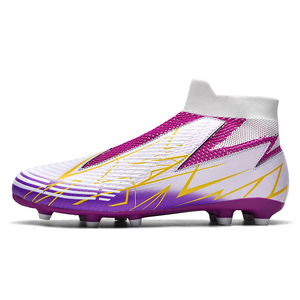 Calzini alti per adulti di nuovo stile Outdoor Spike Training <span class=keywords><strong>scarpe</strong></span> <span class=keywords><strong>da</strong></span> <span class=keywords><strong>calcio</strong></span> uomo donna resistenza all'usura professionale Zapatos futbol - Product Image 3