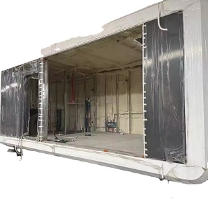 Casa contenedor prefabricada de diseño moderno, casas verdes respetuosas con el medio ambiente, <span class=keywords><strong>apartamento</strong></span> móvil a prueba de agua con panel EPS - Product Image 1
