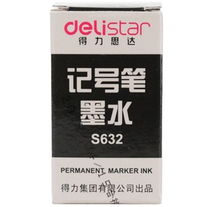 Delistar <b>Marker</b> Ink S632 12ml <b>Permanent</b> Office School Use - Product Image 5