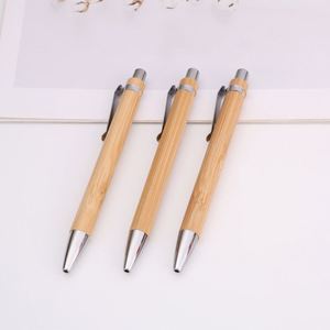 Promotion Eco-friendly Bamboo <b>Ballpoint</b> <b>Pen</b> for Laser Engraving Printing Logo Custom - Product Image 2