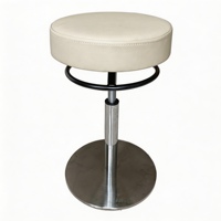 Tabouret de bar industriel en métal à hauteur réglable pour la maison, les bars, les hôtels et l'usage commercial