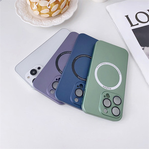 Per <span class=keywords><strong>iPhone</strong></span> <span class=keywords><strong>12</strong></span> <span class=keywords><strong>pro</strong></span> <span class=keywords><strong>max</strong></span> custodia per telefono di lusso <span class=keywords><strong>Cover</strong></span> magnetica per PC opaca per <span class=keywords><strong>iPhone</strong></span> 13 <span class=keywords><strong>pro</strong></span> <span class=keywords><strong>max</strong></span> 11 <span class=keywords><strong>pro</strong></span> - Product Image 4
