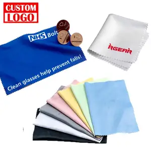 Opp Bag Package Microfiber Cleaning Cloth Glass Suede Material Sunglasses Cloth For Promotion