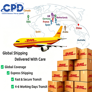 Servicio de Transporte Aéreo Express Puerta a Puerta DHL a Bajo Precio, Seguro Incluido, 3-5 Días de Tránsito, Agente de Envíos a Europa, EE. UU. y China - Product Image 1