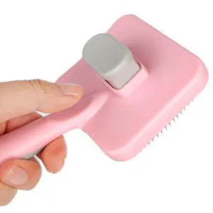 One-Click Automatic Self-Cleaning Cat/Dog Comb Pet Hair Removal Massage Brushes