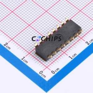 2.54-8P TPPT DIP Switch SMD Switch Flat Toggle, Groove Type Single Pole Single Throw 8 Gull Wing Type - Product Image 2