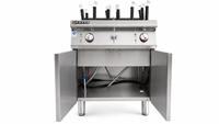 Cuiseur à nouilles électrique commercial 18KW 380V en acier inoxydable avec armoire pour restaurant