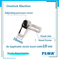 Pince universelle réglable pour élastique de 4/6/8/10/20/30 mm pour machine à coudre surjeteuse – Outil de contrôle et accessoire pour machine à coudre