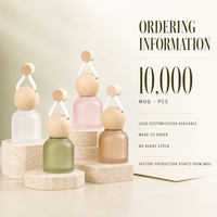 Personnalisation en gros – Flacon diffuseur de parfum coloré pour voiture de 10 ml avec bouchon en bois et cordon – MOQ 10000 pièces