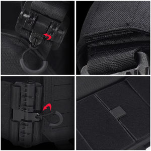 Mochila Táctica ARTEX de Nailon 1000D con Inserto Láser MOLLE y Chaleco Portaplacas Combinado para Entrenamiento CS al Aire Libre - Product Image 6