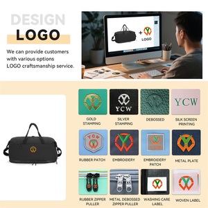 Borsa da Palestra Grande Capacità, Impermeabile, per Viaggi, Sport e Fitness, con Scomparto per <span class=keywords><strong>Scarpe</strong></span> Bagnate, Vendita all'Ingrosso - Product Image 6