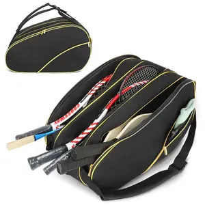 Wholesale Professional Tennis Racquet Tote Bag Tennis Racket Backpack With Shoes Compartment For Sport Equipment