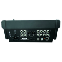 D12 konsol Audio Digital 12 saluran, peralatan suara plastik profesional