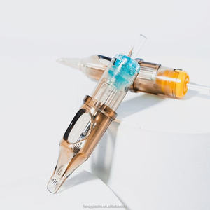 Cartouche d'aiguille de tatouage jetable permanente de haute qualité de marque OEM, système à membrane en acier inoxydable 316, aiguille de 3,5 mm pour l'art corporel - Product Image 2