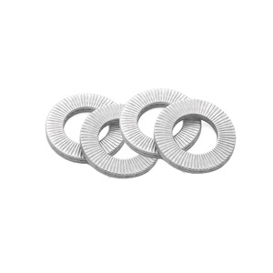 Trung Quốc bán buôn sản phẩm tùy chỉnh chất lượng cao thép carbon mạ đen hình nón máy giặt Đánh Bóng Có khía phẳng khóa máy giặt - Product Image 3