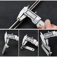 Kit de quincaillerie pour porte pliante double battante en acier inoxydable, système Compack, accessoires de porte pliante à 180 degrés