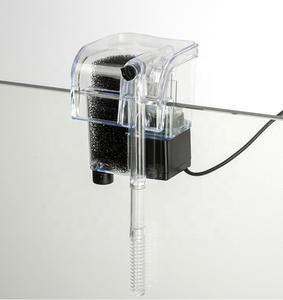 울트라 조용한 수족관 스폰지 필터 활성 탄소 벽걸이 형 어항 펌프 필터 외부 - Product Image 2