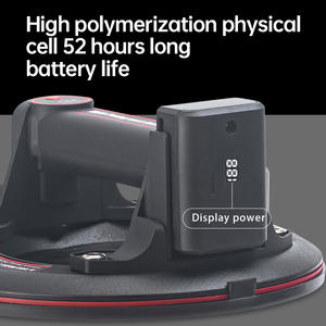 नई इलेक्ट्रिक 8 इंच वैक्यूम सक्शन कप दबाव गेज के साथ भारी शुल्क हैंड-धारण टाइल लिफ्टर सक्शन कप - Product Image 4